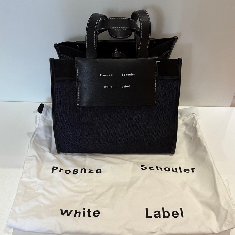 Proenza Schouler Black and White Tote Bag